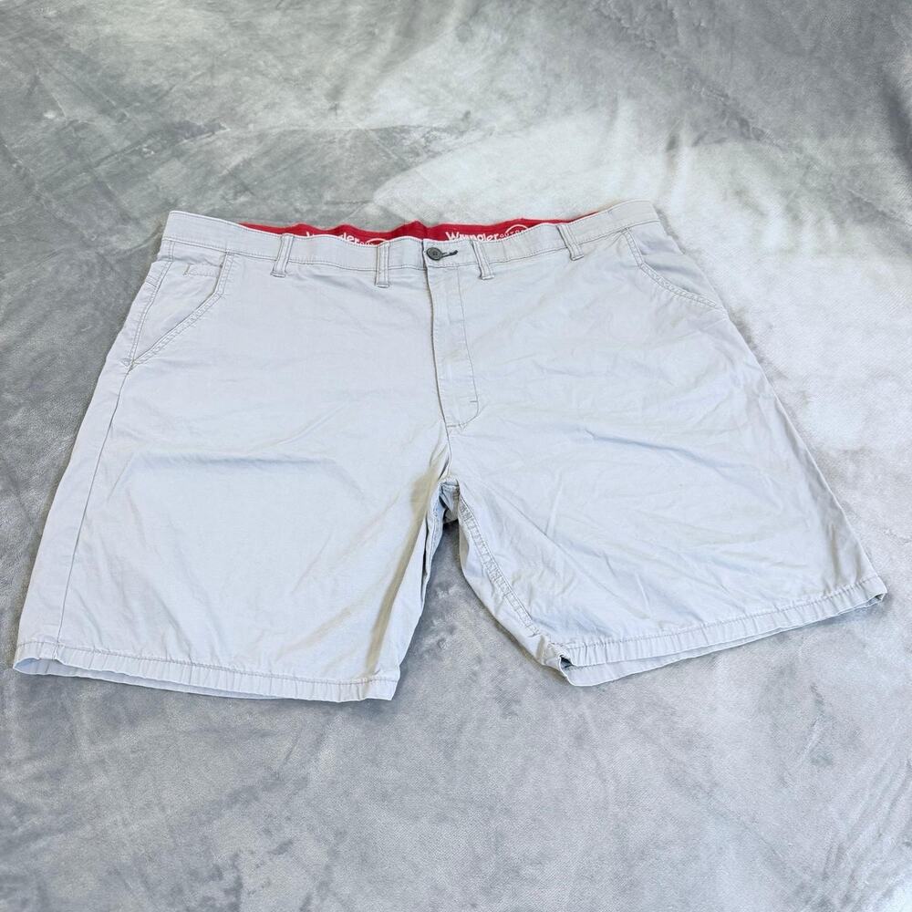 Wrangler Outdoor Series Performance Shorts Men 44 Gray Elastic Hiking Gorpcore